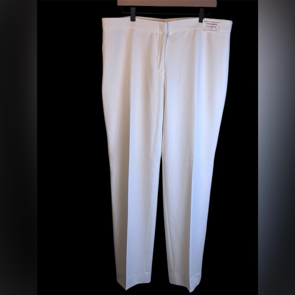 Allure Bridals Tuxedo Style NWT Pants Ivory Size 14